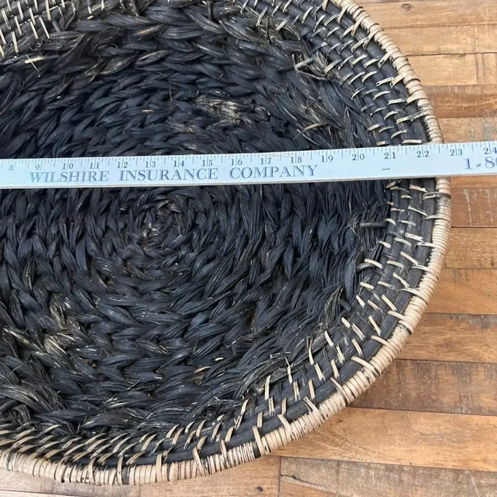 Handwoven Large Rattan Wicker Basket 21